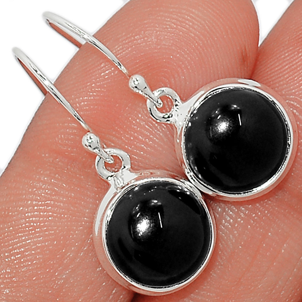 Sterling Silver Black Onyx Earrings