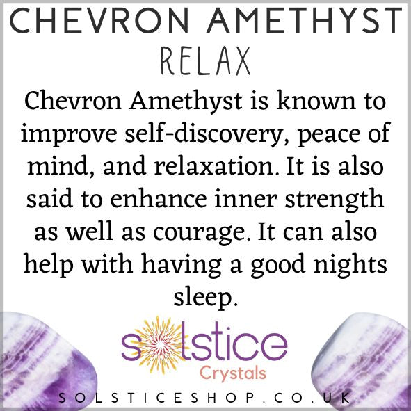 Chevron Amethyst