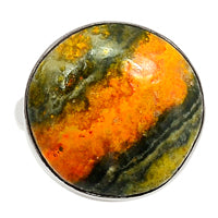 Sterling Silver Bumble Bee Jasper Ring