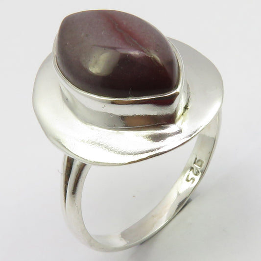 Mookaite Sterling Silver Ring
