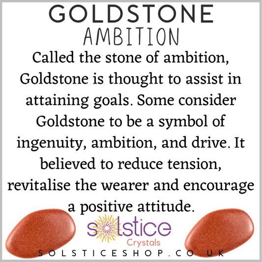 Goldstone Polished Tumblestone