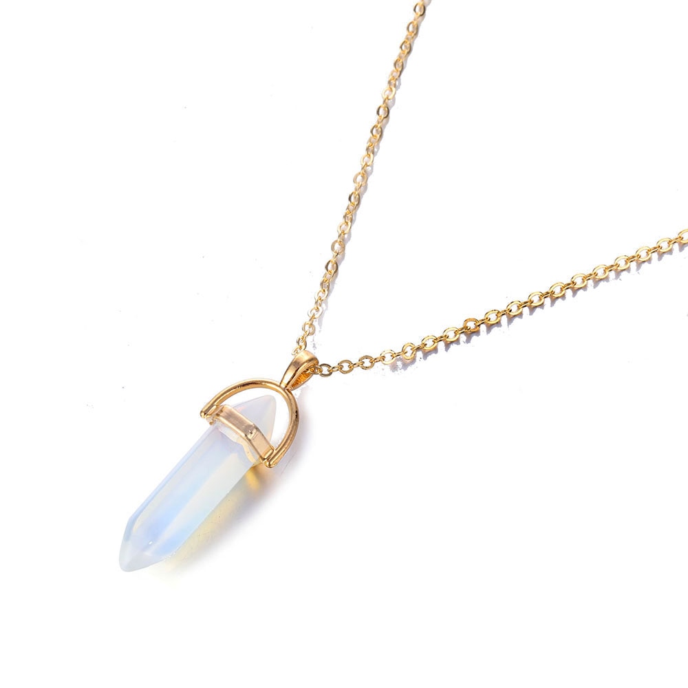 Gold Plated Point Pendant
