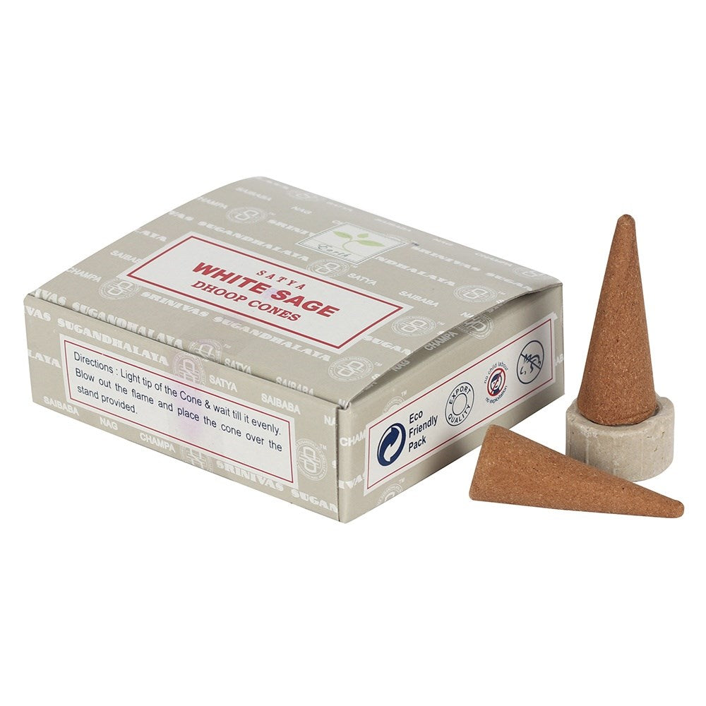 Satya White Sage Incense Cones