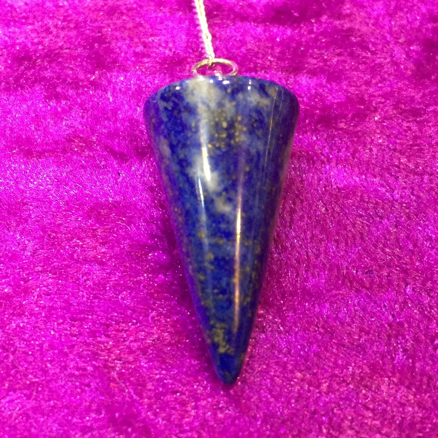 Lapis Lazuli Cone Pendulum