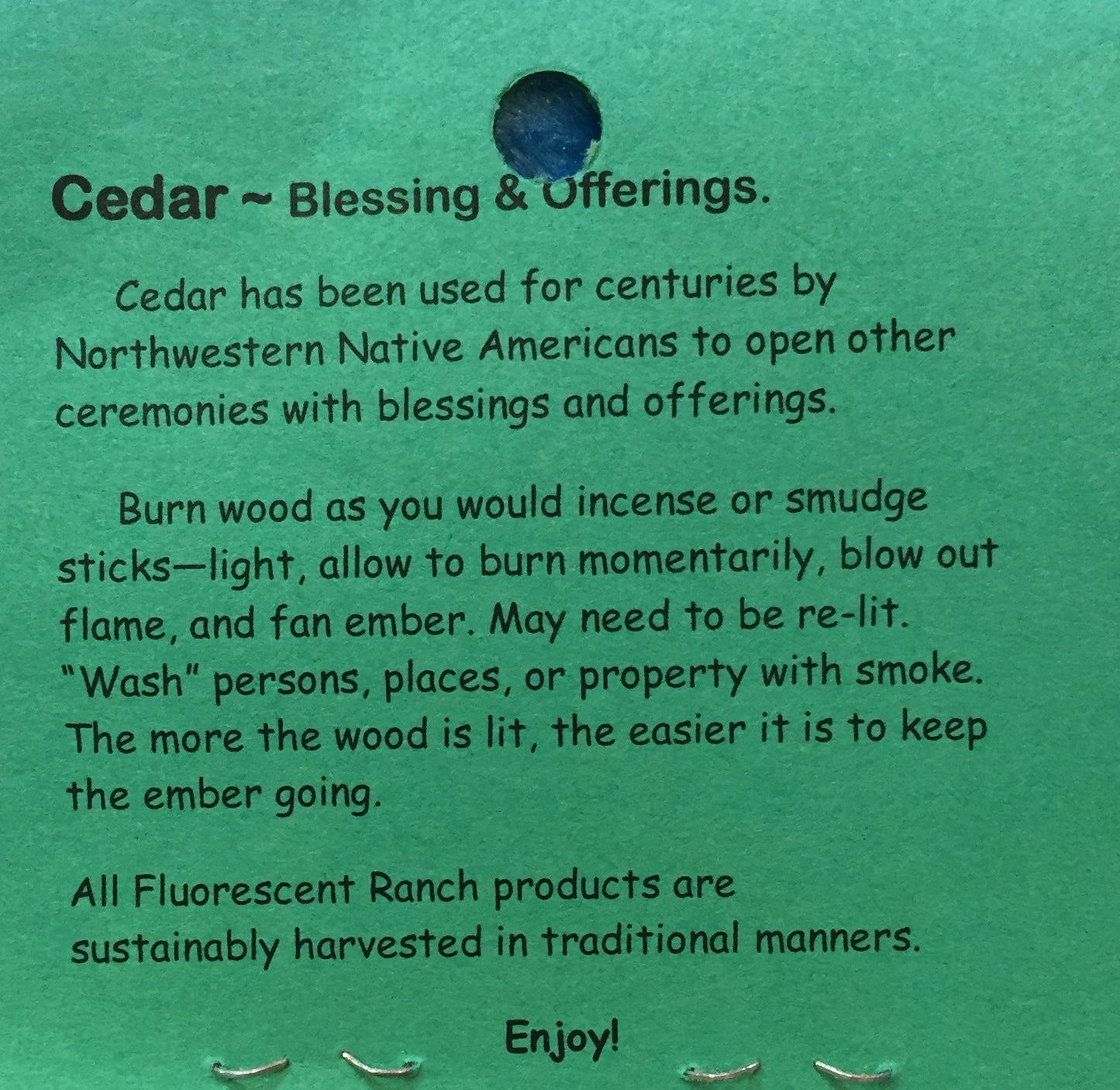 Cedar Wood - 1 Oz