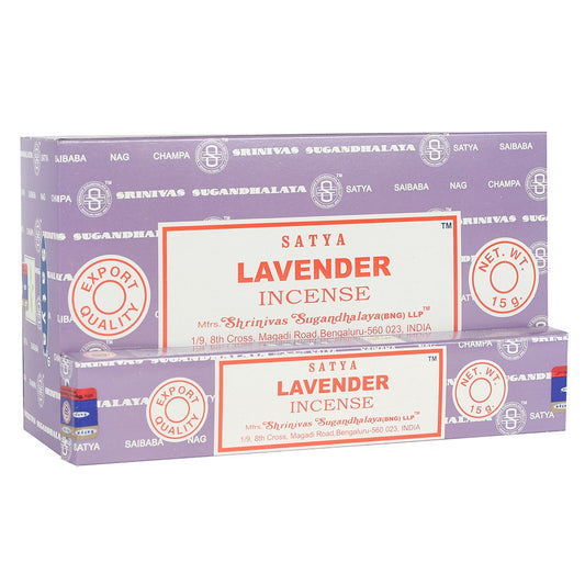 Satya Lavender Incense Sticks 15 grams