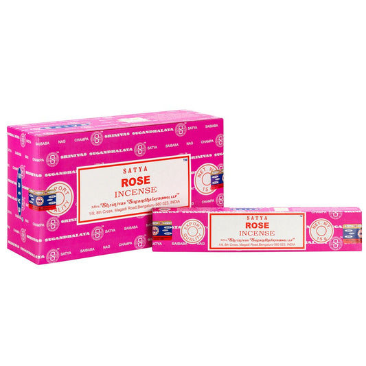 Satya Rose Incense Sticks 15 grams