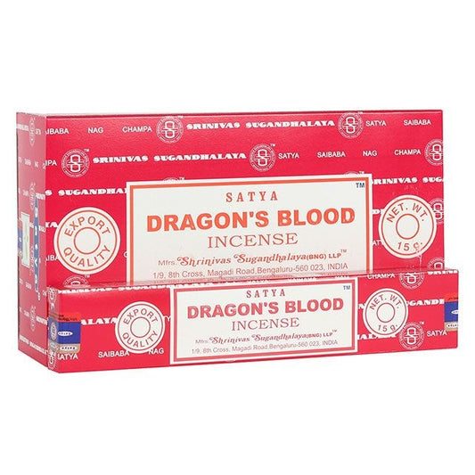 Satya Dragon's Blood Incense Sticks 15 grams