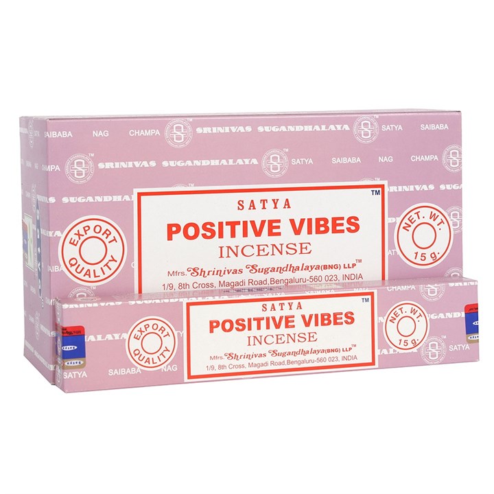 Satya Positive Vibes Incense Sticks 15 grams