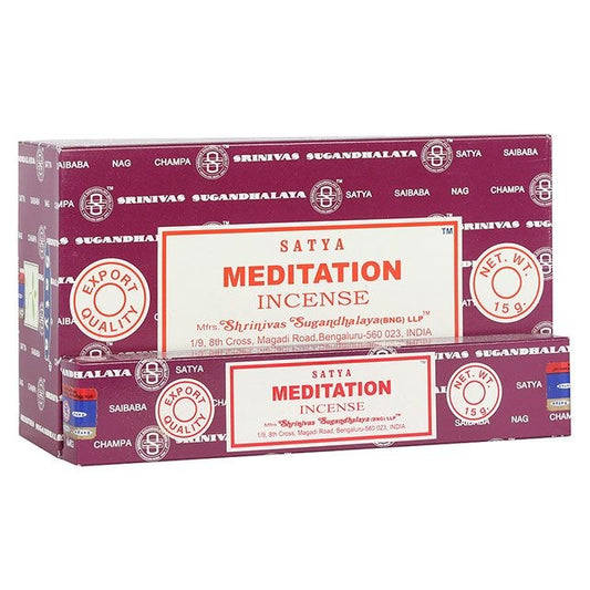 Satya Meditation Incense Sticks 15 grams