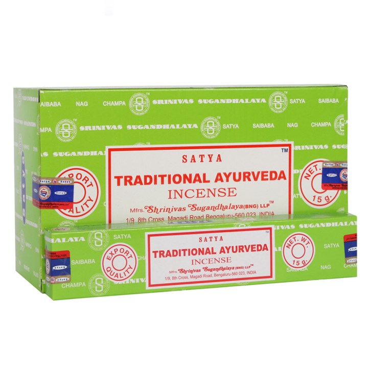 Satya Traditional Ayurveda Incense Sticks 15 grams