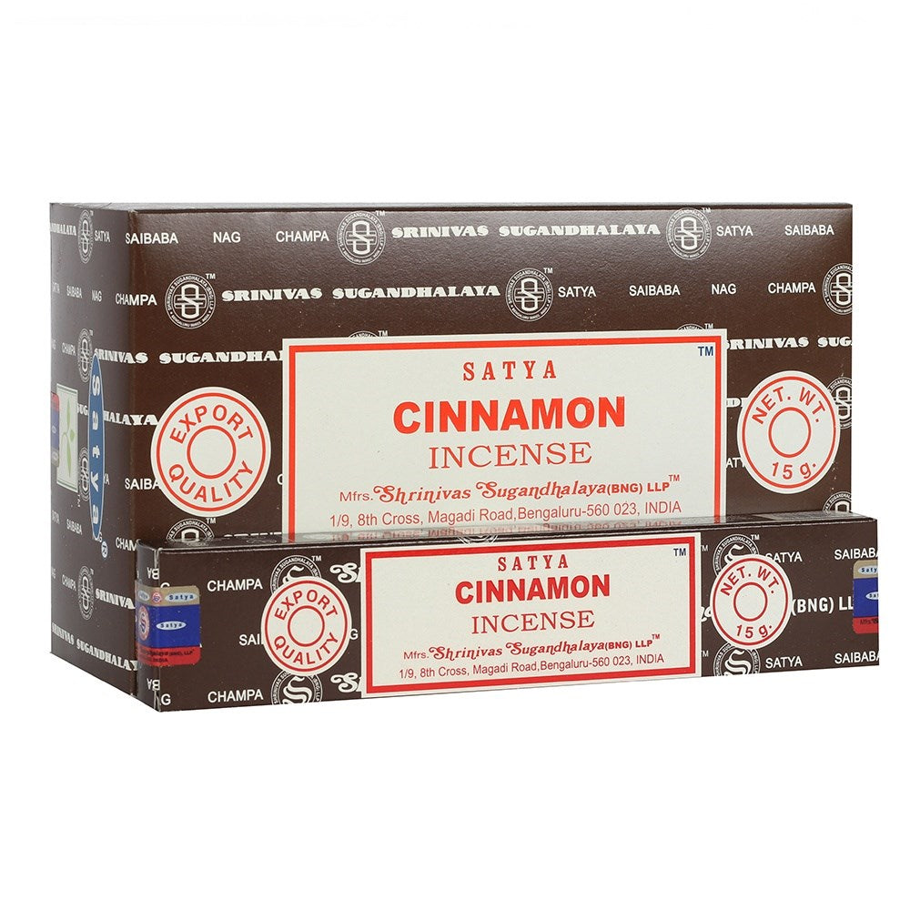 Satya Cinnamon Incense Sticks 15 grams