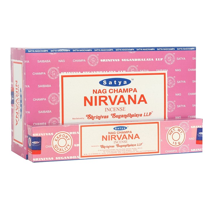 Satya Nirvana Incense Sticks 15 grams