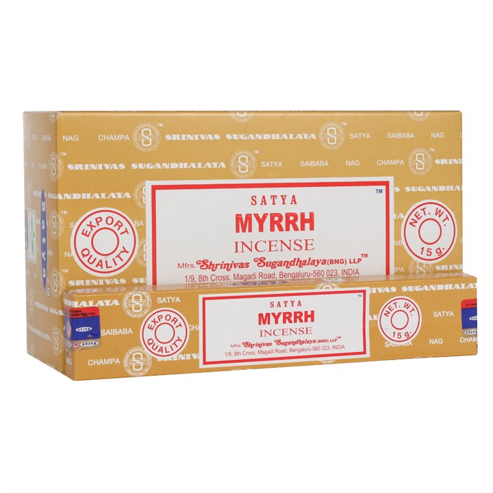 Satya Myrrh Incense Sticks 15 grams