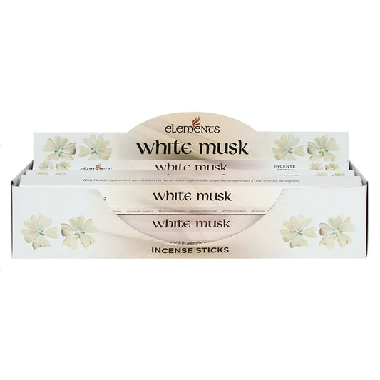 Elements White Musk Incense Sticks