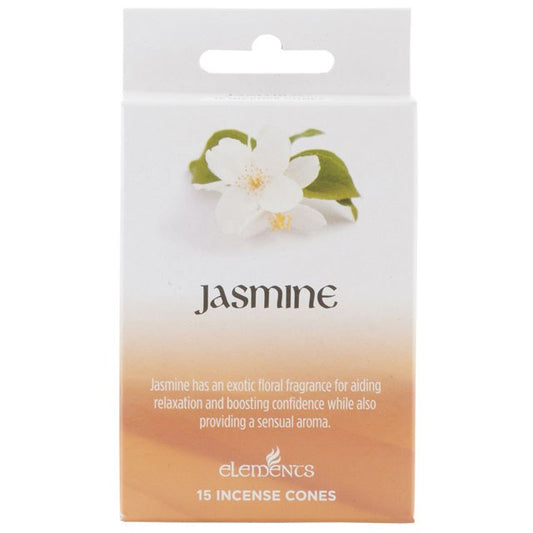 Elements Jasmine Incense Cones