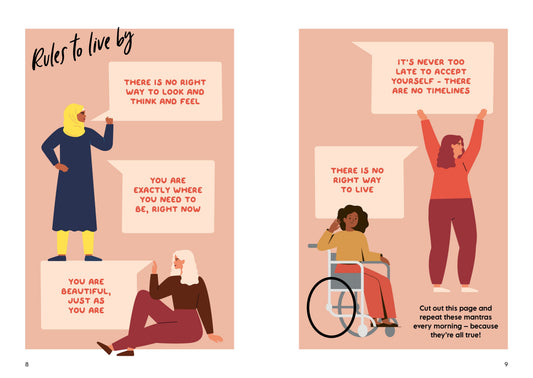 How to fall in love with yourself: A self Acceptance Journal