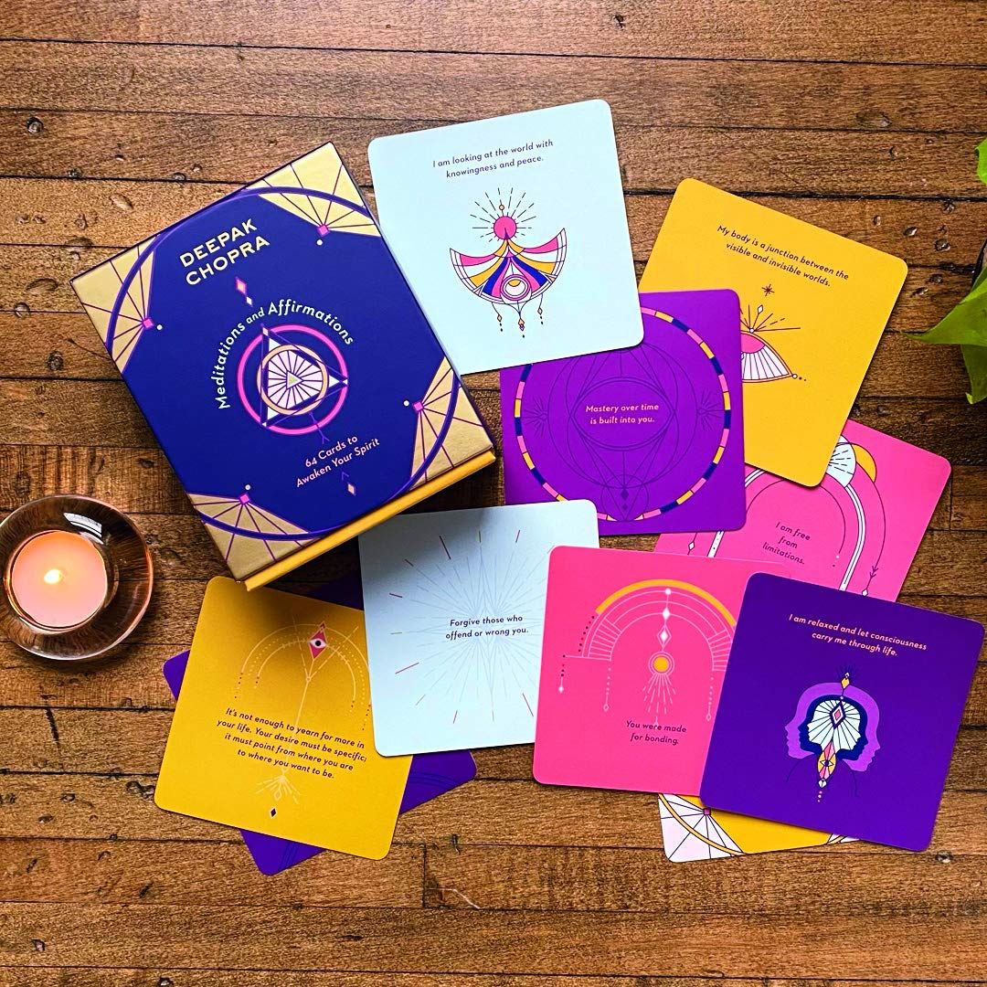 Meditations And Affirmations: 64 Cards To Awaken Your Spirit