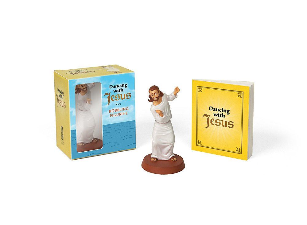 Dancing with Jesus Bobbing Figurine