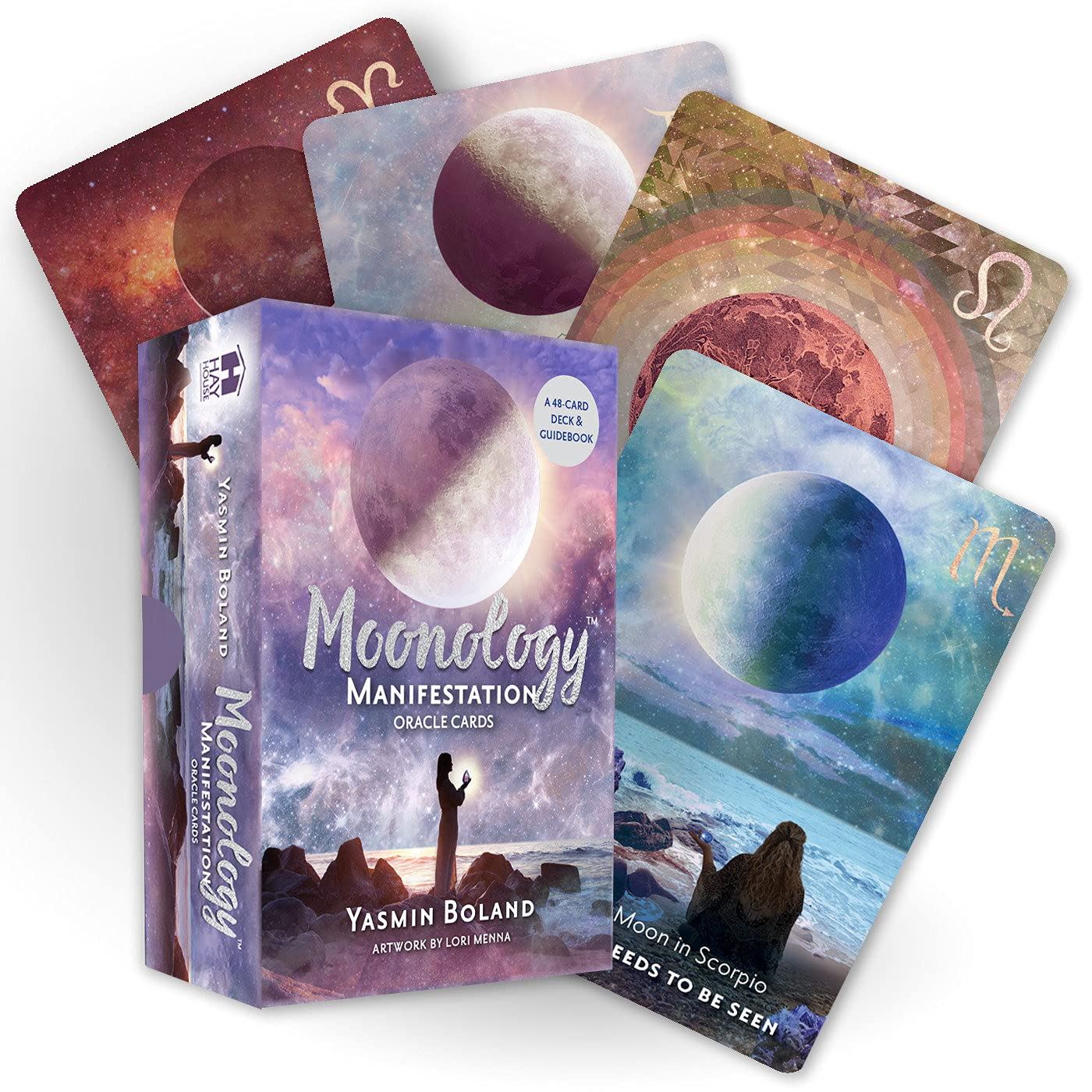 Moonology Manifestation Oracle Cards by Yasmin Boland