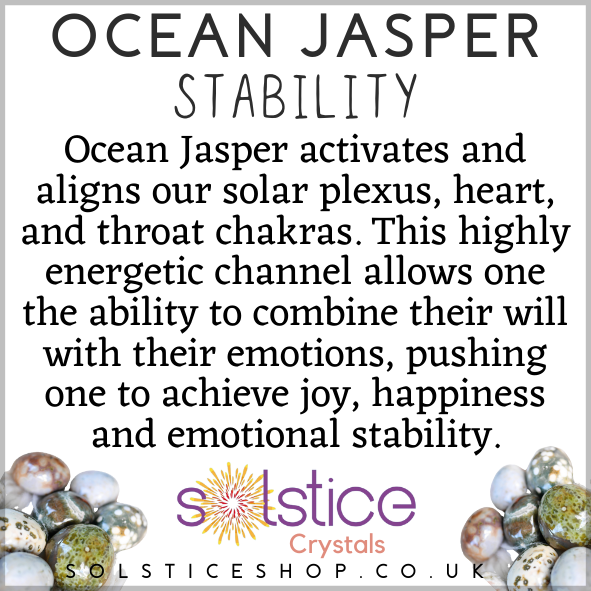 Ocean Jasper Polished Tumblestone