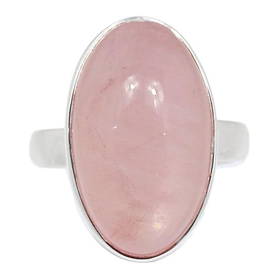 Sterling Silver Rose Quartz Ring