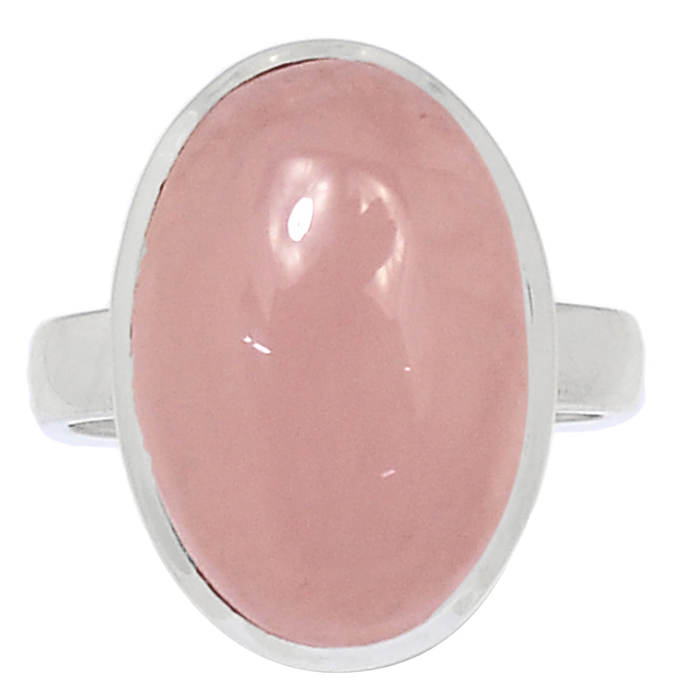 Sterling Silver Rose Quartz Ring