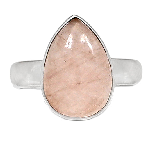 Sterling Silver Rose Quartz Ring