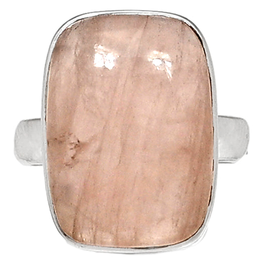 Sterling Silver Rose Quartz Ring