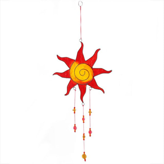 Red/Yellow Sun Suncatcher