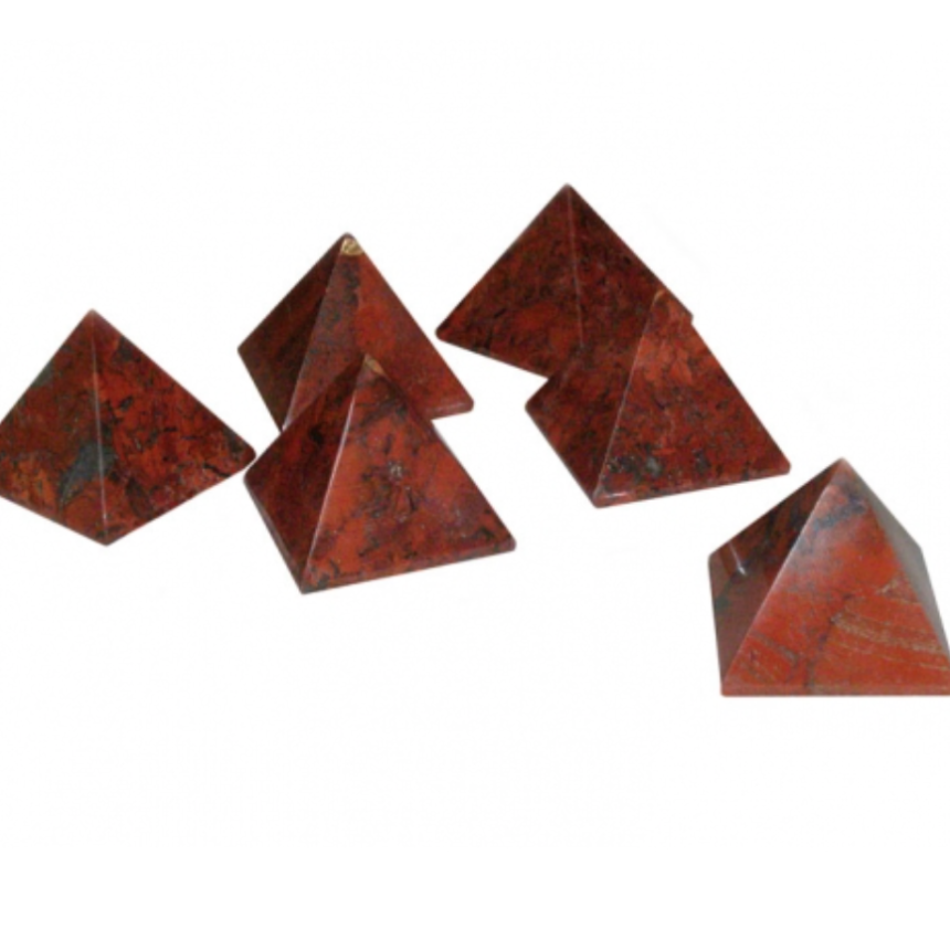 Brecciated Jasper Pyramid