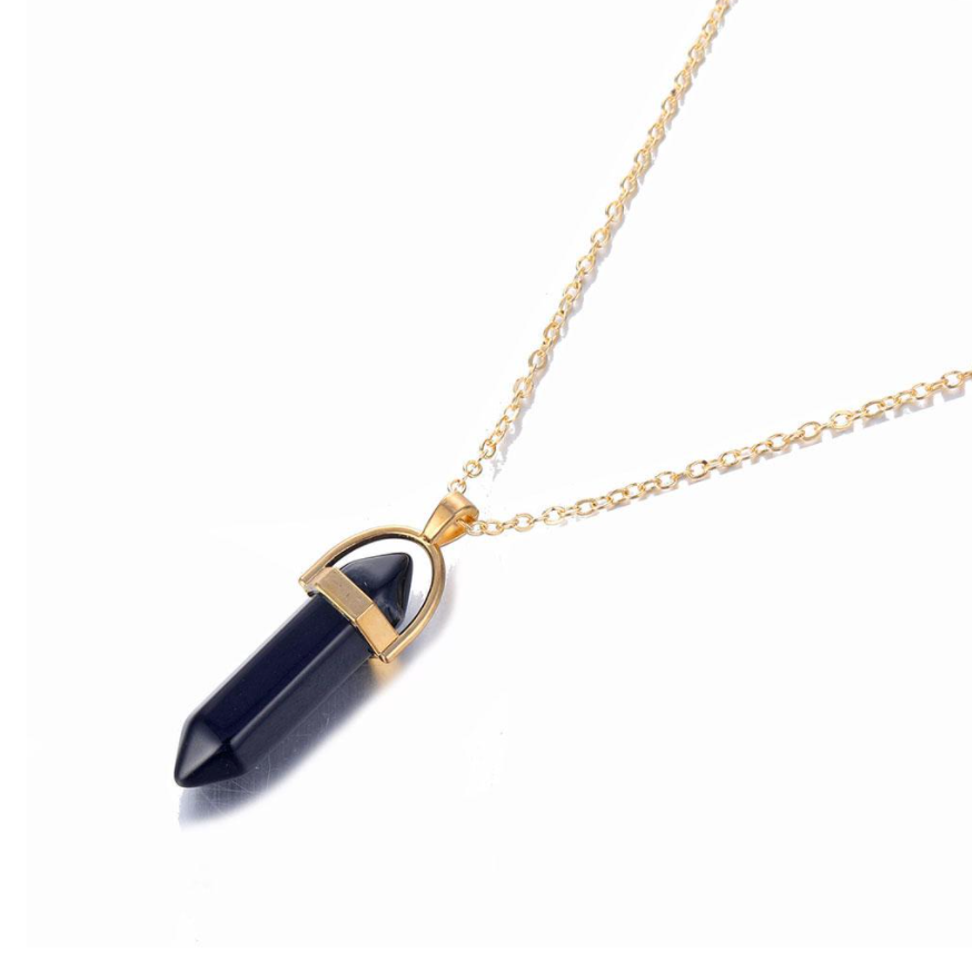 Gold Plated Point Pendant