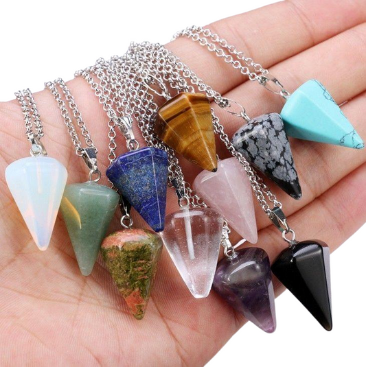 Gemstone Pendulum Pendant