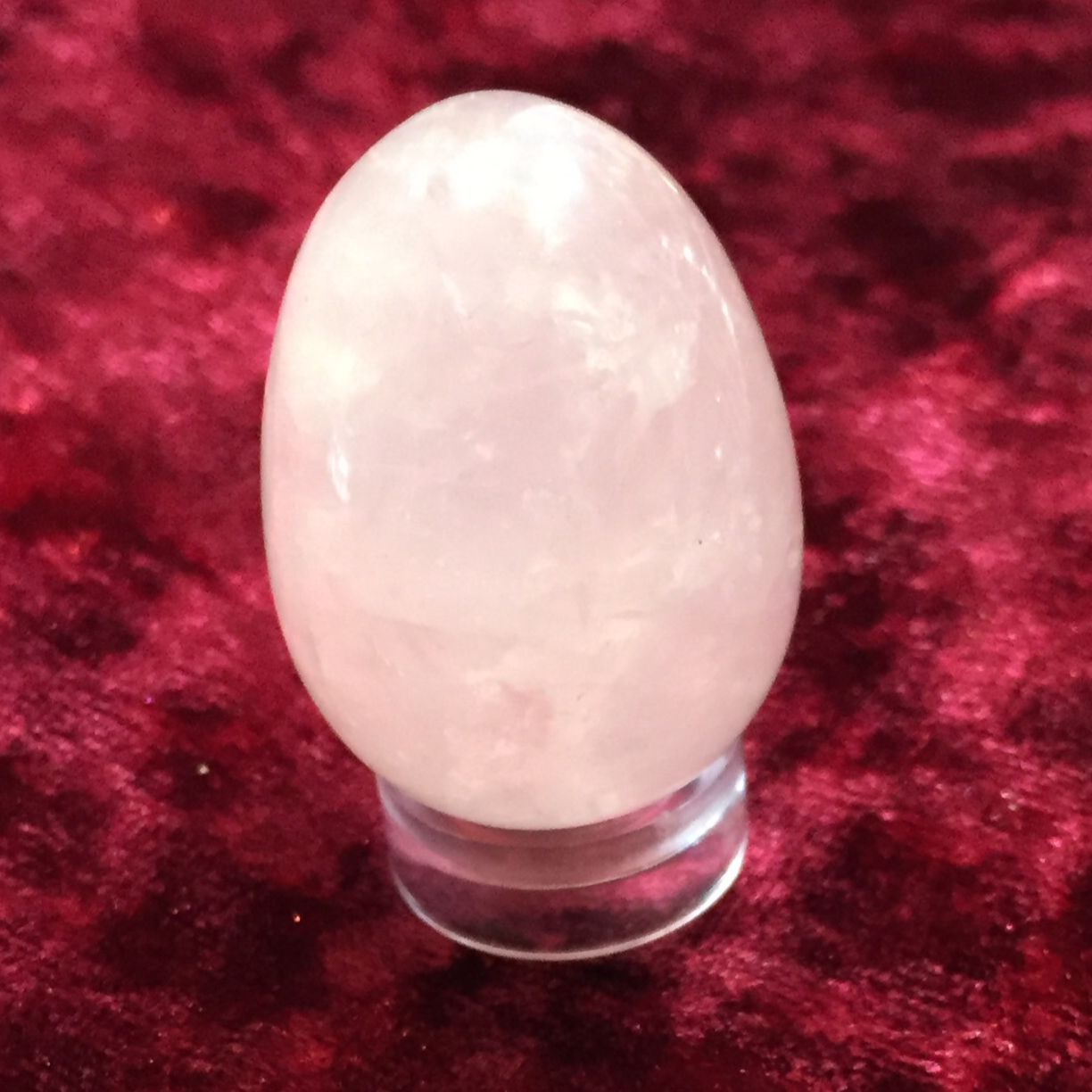 Mini Rose Quartz Egg