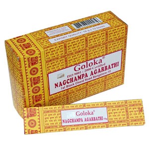 Goloka Nag Champa Incense 16 grams