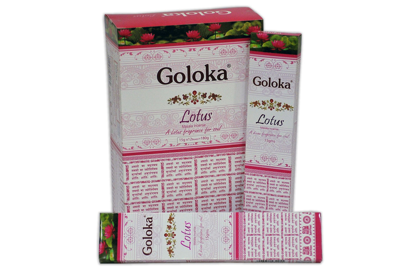Goloka Lotus Incense 15 grams
