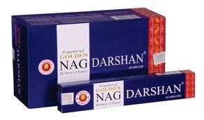 Golden Nag Darshan Incense Sticks 15 grams